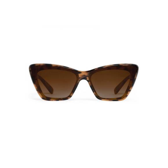 NEW KREWE women\'s brigitte nylon cat eye non-polarized sunglasses in venezia